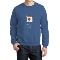 Electrical Plug & Light Bulb Couples Design Crewneck Sweatshirt | Artistshot