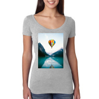 Balloon Women's Triblend Scoop T-shirt | Artistshot