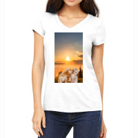 Animals Women's V-neck T-shirt | Artistshot