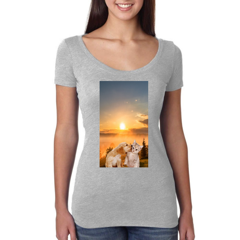 Animals Women's Triblend Scoop T-shirt | Artistshot