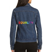 Equality Ladies Denim Jacket | Artistshot