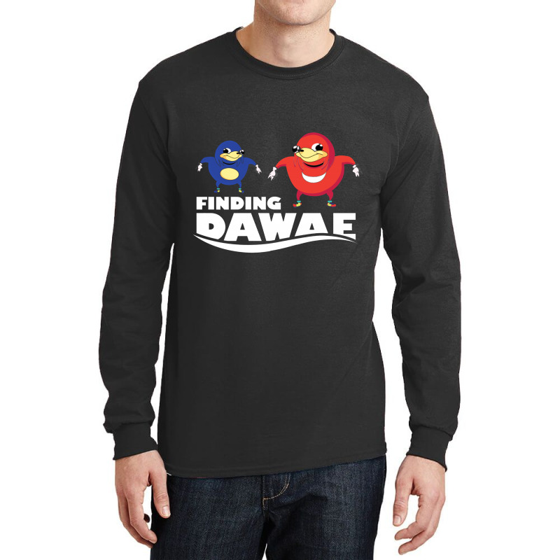 Finding Da Wae Long Sleeve Shirts | Artistshot