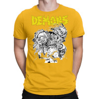 Demons   Pencil Art（1985）☆vhsgasm Video☆   Horror Merch T-shirt | Artistshot