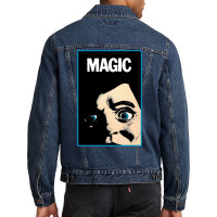 Magic   Vector Dummy（1978）☆vhsgasm Video☆   Horror Merch Men Denim Jacket | Artistshot