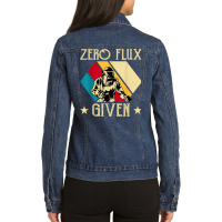 Zero Flux Given Vintage Welder Metal & Iron Worker Welding T Shirt Ladies Denim Jacket | Artistshot