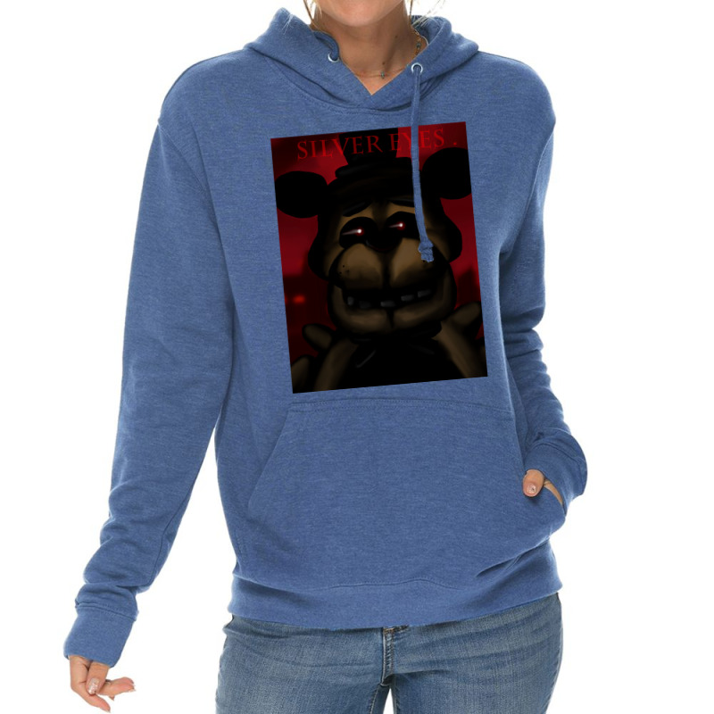 Silver Eyes (fnaf Novel ) Lightweight Hoodie by menayselby6 | Artistshot