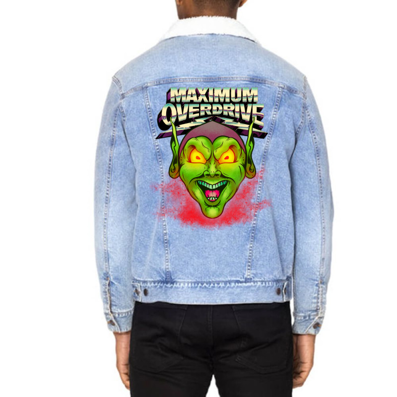 Maximum Overdrive Unisex Sherpa-lined Denim Jacket | Artistshot