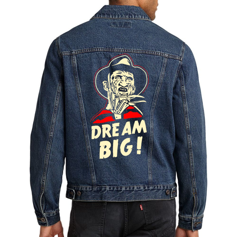 Dream Big Men Denim Jacket by coguaergina9 | Artistshot