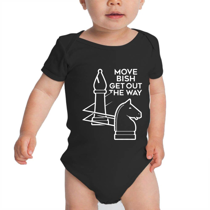 Move Bish Get Out The Way Baby Bodysuit | Artistshot