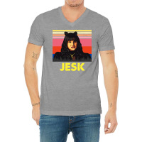 Nadja Jesk What We Do In The Shadows Vintage Funny Novelty Gift For Fa V-neck Tee | Artistshot