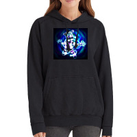 Electrical Funtime Freddy (w Background) Vintage Hoodie | Artistshot