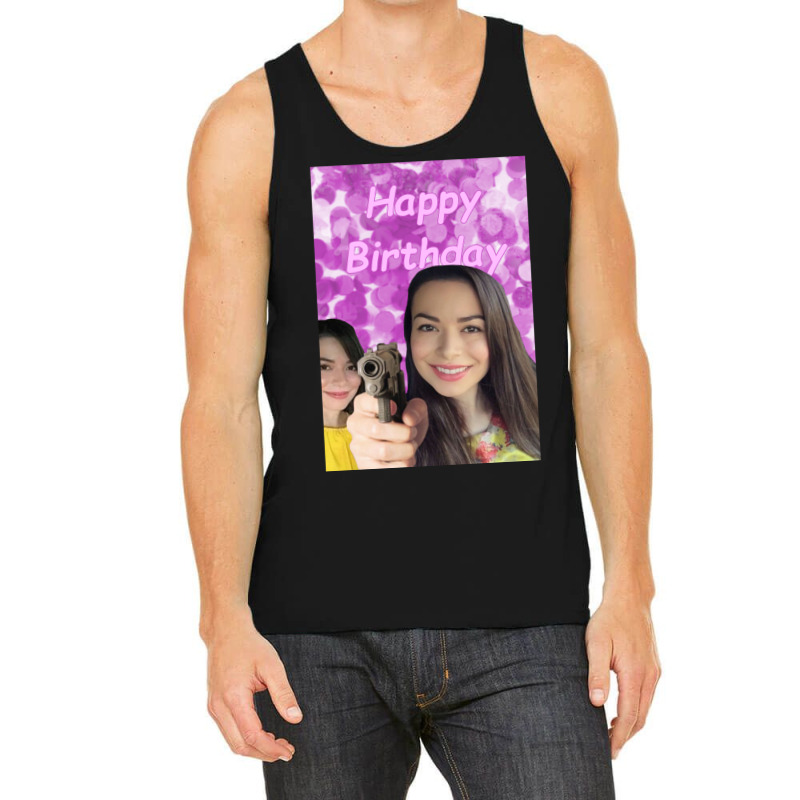 Miranda Cosgrove Wishes Happy Birthday Tank Top | Artistshot