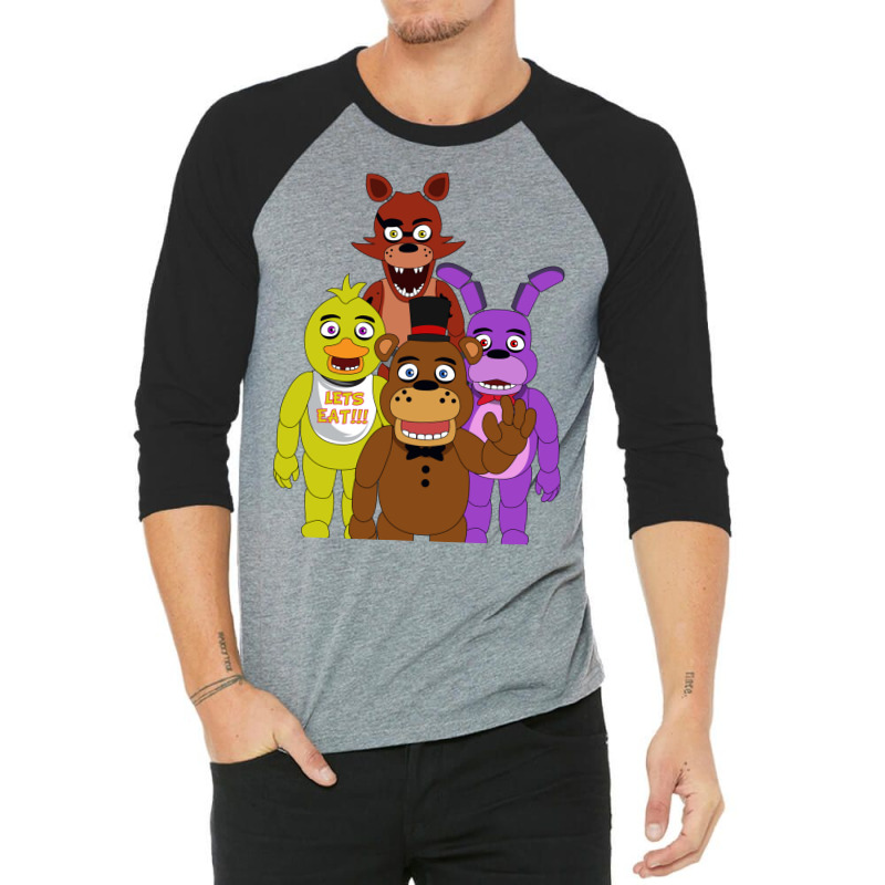 Five Nights At Freddy's   Freddy Fazbear 3/4 Sleeve Shirt | Artistshot