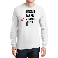 Mentally Dating Jj Rudy Pankow  Outer Banks Long Sleeve Shirts | Artistshot