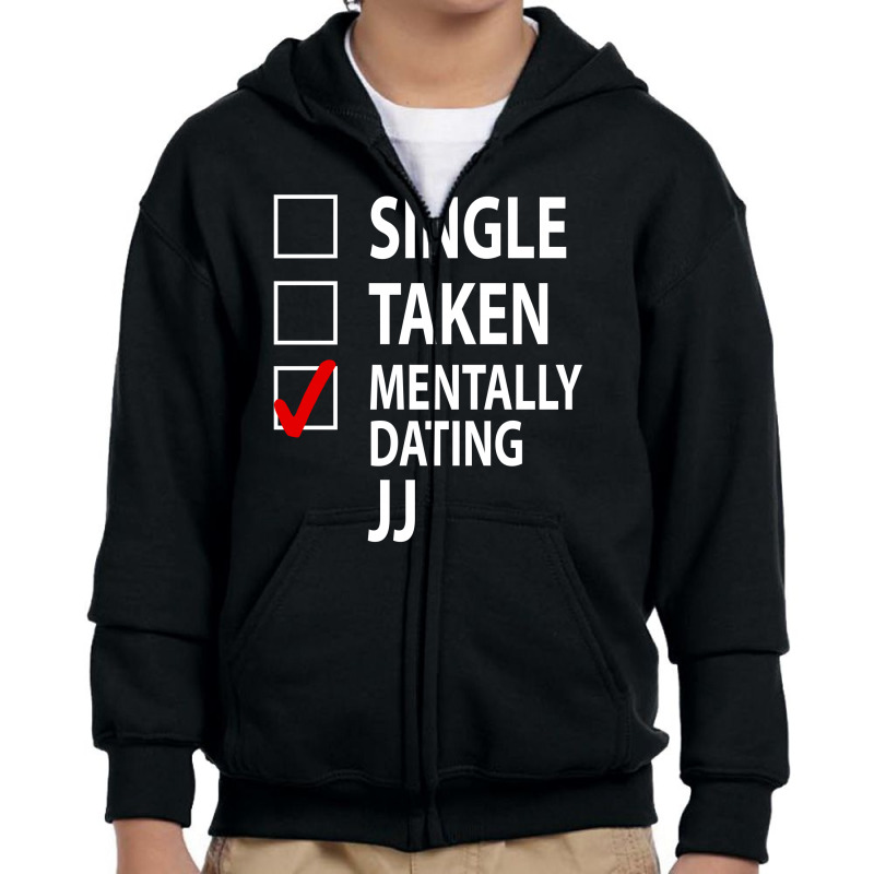 Mentally Dating Jj Rudy Pankow Youth Zipper Hoodie by waroenk design | Artistshot