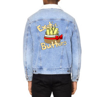 Exotic Butters (five Nights At Freddy's Sl) Unisex Sherpa-lined Denim Jacket | Artistshot