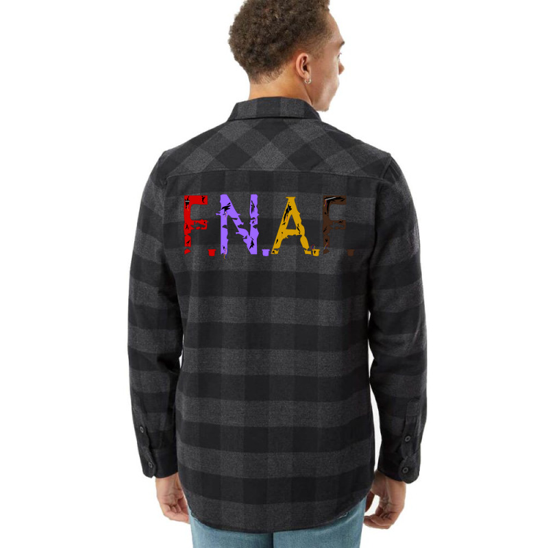 F.n.a.f.     Five Nights At Freddy's Flannel Shirt by coguaergina9 | Artistshot