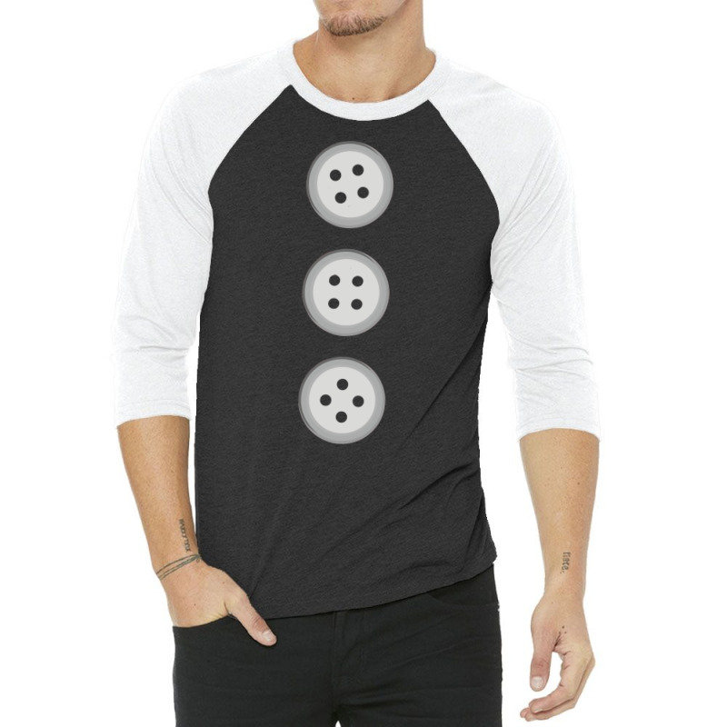 Five Nights At Freddy's   The Marionette  The Puppet Buttons 3/4 Sleeve Shirt | Artistshot