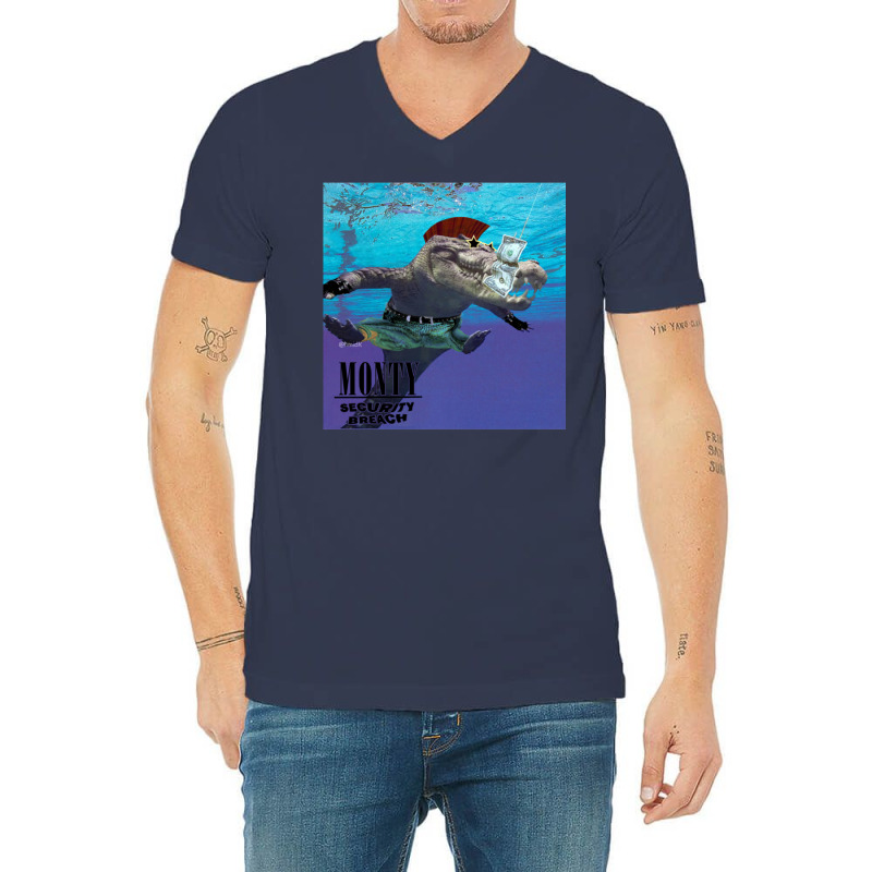 Monty Meme V-neck Tee | Artistshot