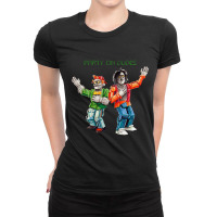 Good Robot Character Ladies Fitted T-shirt | Artistshot