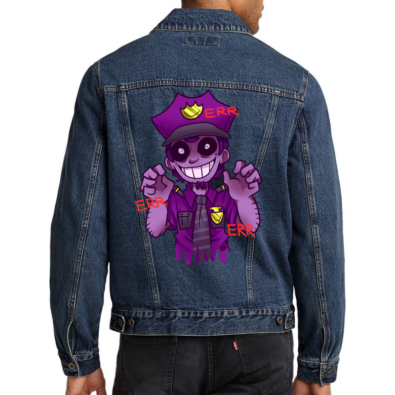 The Purple Man Men Denim Jacket by tsanaisulcef | Artistshot