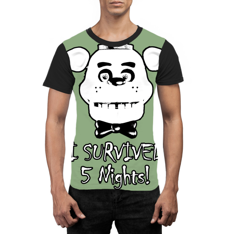 Five Nights Graphic T-shirt by coguaergina9 | Artistshot