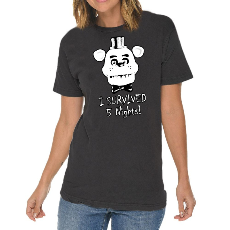 Five Nights Vintage T-Shirt by coguaergina9 | Artistshot