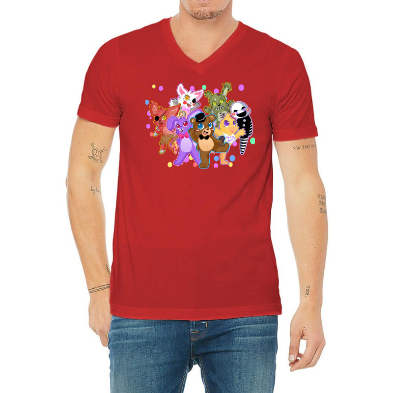 Pizza Party Time V-Neck Tee by togbuiventorc | Artistshot