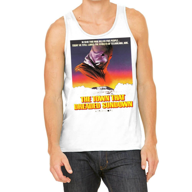 The Town That Dreaded Sundown   Alt Movie Poster Art【﻿Ｈｏｒｒ Tank Top by tsanaisulcef | Artistshot