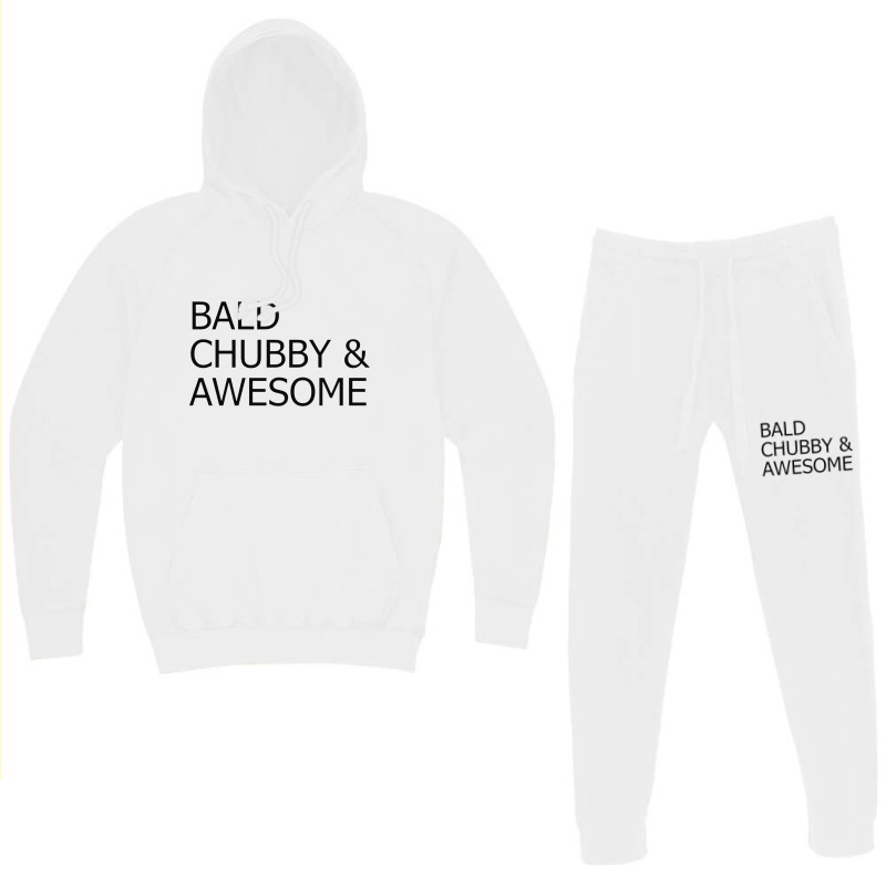 Bald Chubby Awesome Hoodie & Jogger Set | Artistshot