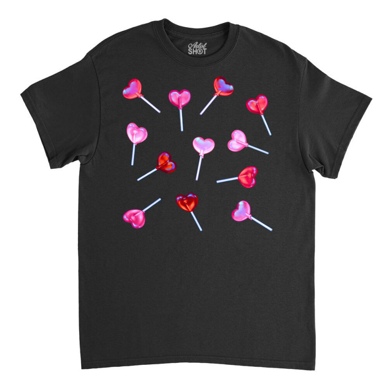 Lollipop Hearts Classic T-shirt | Artistshot