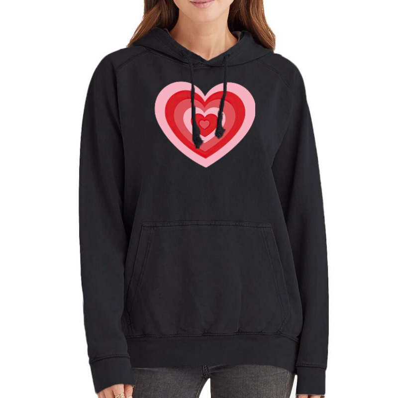 Red And Pink Hearts Vintage Hoodie | Artistshot