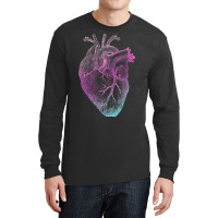 Pinky Heart   Vintage Heart Anatomy Long Sleeve Shirts | Artistshot