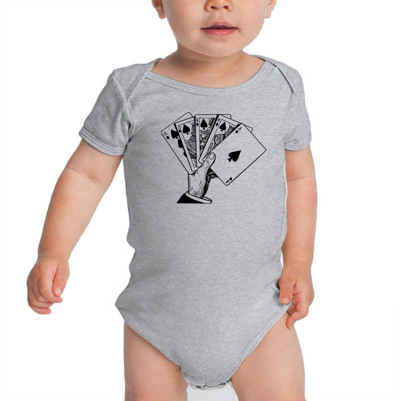 Playing Cards Poker Baby Bodysuit | Artistshot