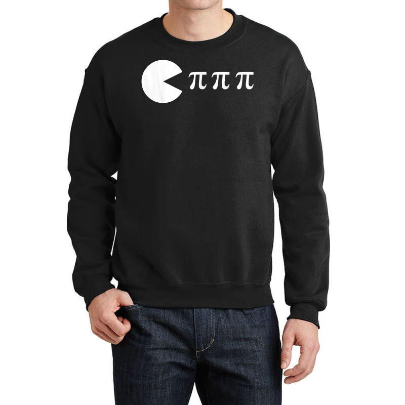 Funny Pi Day Math Science Ate Pi Symbol T Shirt Crewneck Sweatshirt | Artistshot