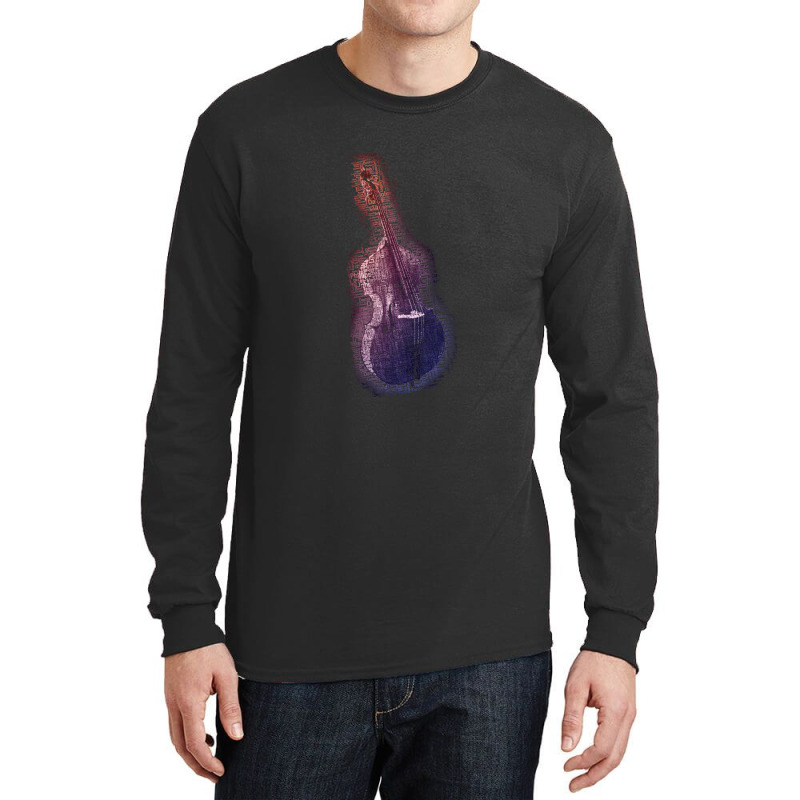 Great Contrabass Players Color Long Sleeve Shirts by FranklinTepper1 | Artistshot