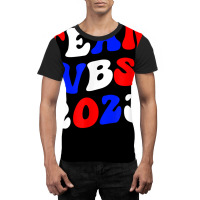 I Love Vbs 2023 Vacation Bible School Team Patriotic T Shirt Graphic T-shirt | Artistshot