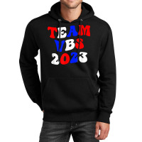 I Love Vbs 2023 Vacation Bible School Team Patriotic T Shirt Unisex Hoodie | Artistshot