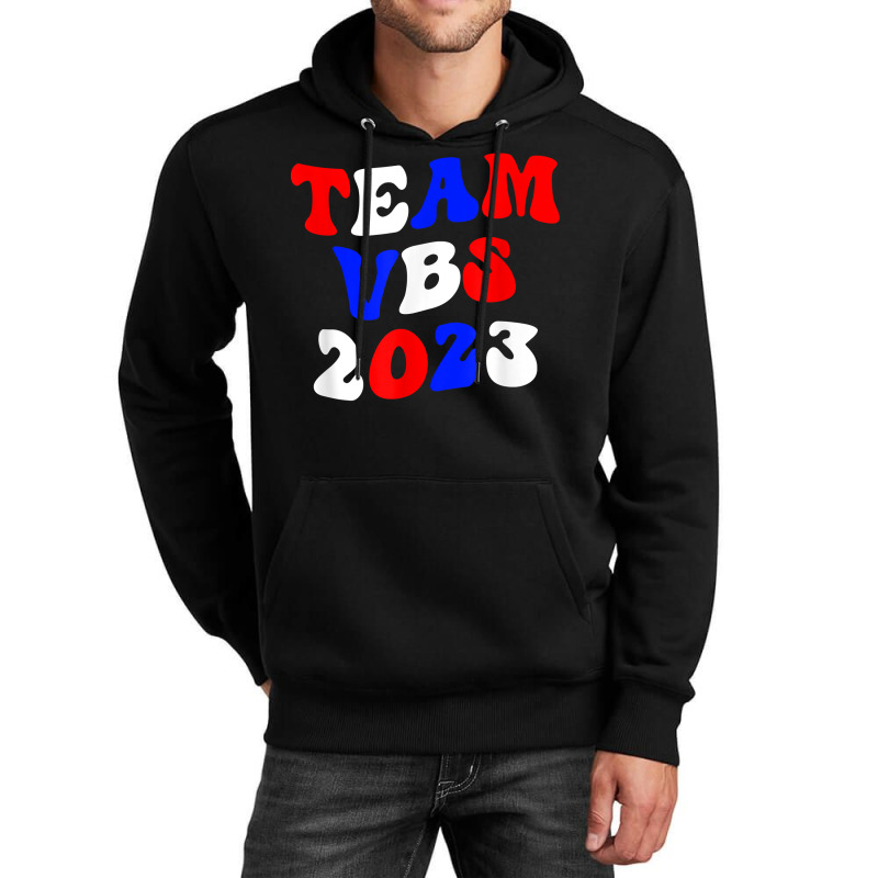 I Love Vbs 2023 Vacation Bible School Team Patriotic T Shirt Unisex Hoodie | Artistshot