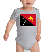 Flag Of Papua New Guinea Baby Bodysuit | Artistshot