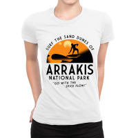 Arrakis National Park Ladies Fitted T-shirt | Artistshot