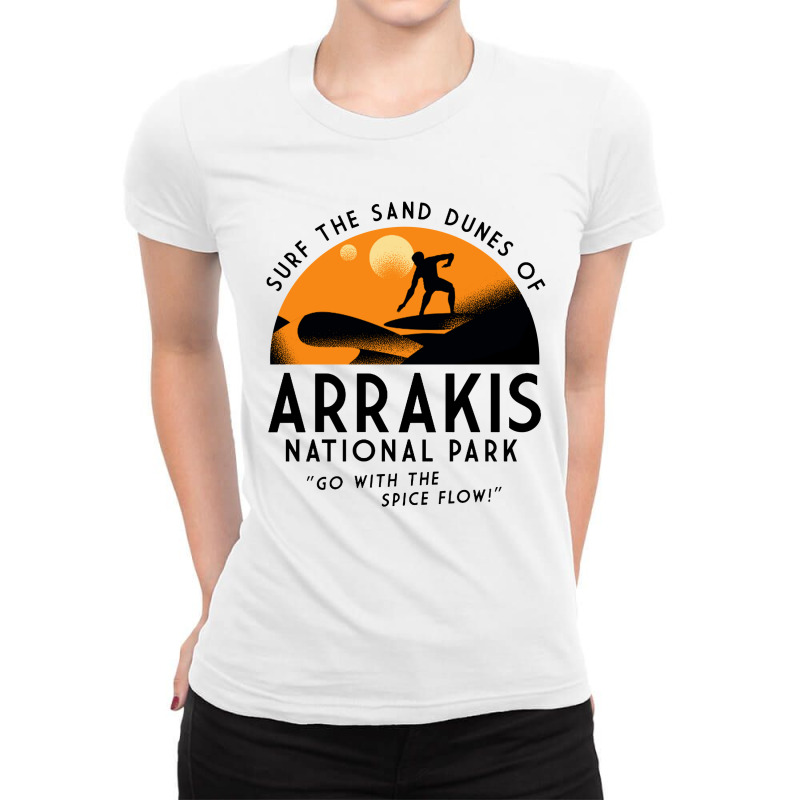 Arrakis National Park Ladies Fitted T-Shirt by Kimonos | Artistshot