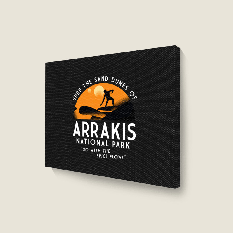 Arrakis National Park Landscape Canvas Print | Artistshot