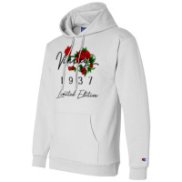 86 Year Old Gifts Vintage 1937 86th Men Women 86th Birthday T Shirt Champion Hoodie | Artistshot