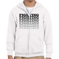 Fighting Youth Zipper Hoodie | Artistshot