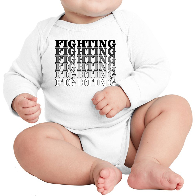 Fighting Long Sleeve Baby Bodysuit by rubenelbarne | Artistshot