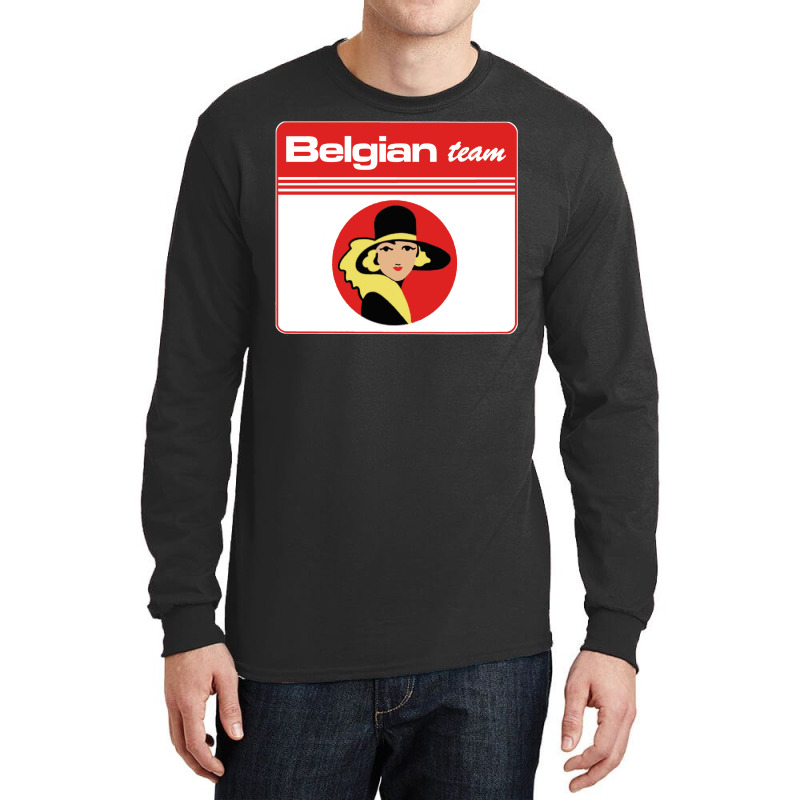 Belgian Team Long Sleeve Shirts by olsettorbasl | Artistshot