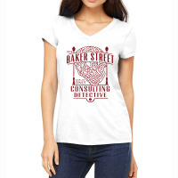 Baker Street Consulting Detective Women's V-neck T-shirt | Artistshot