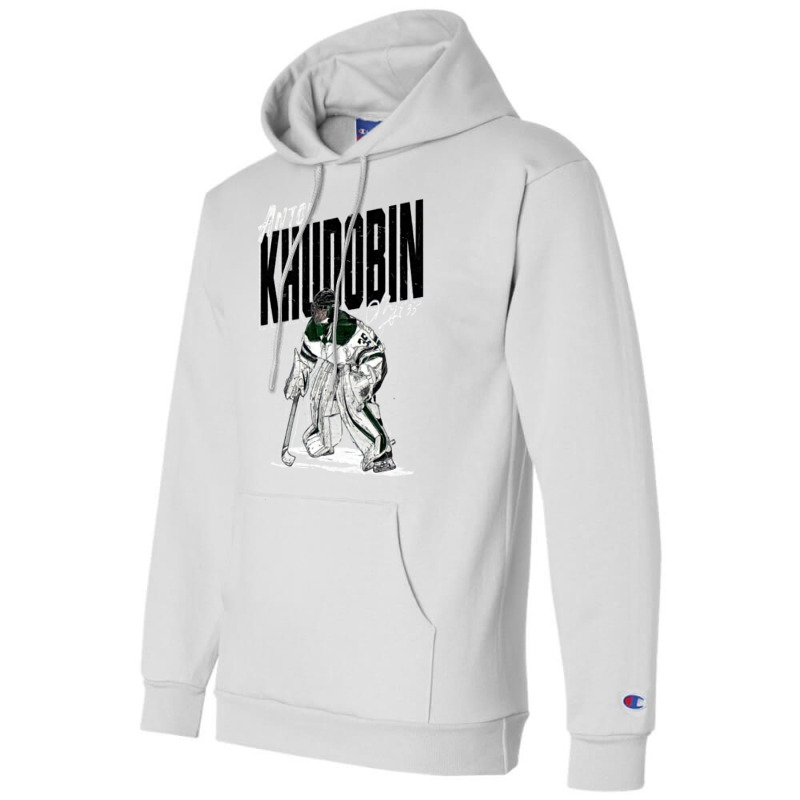 Anton Khudobin Champion Hoodie by rozihapirrirq | Artistshot