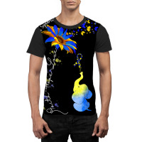 Faith Hope Love Down Syndrome Awareness Ribbon Yellow Blue T Shirt Graphic T-shirt | Artistshot